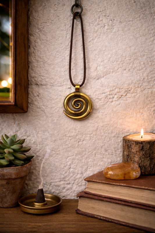 TALISMÁN DE LA ESPIRAL DE LA ABUNDANCIA