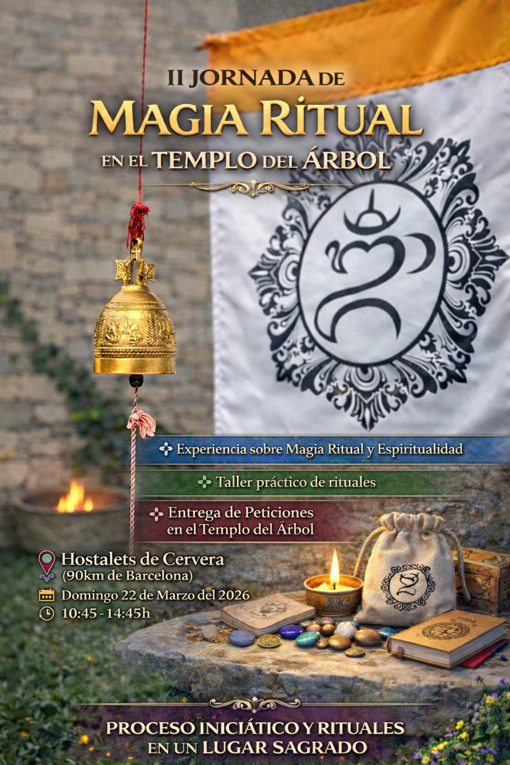 II JORNADA DE MAGIA RITUAL EN TEMPLO DEL ÁRBOL