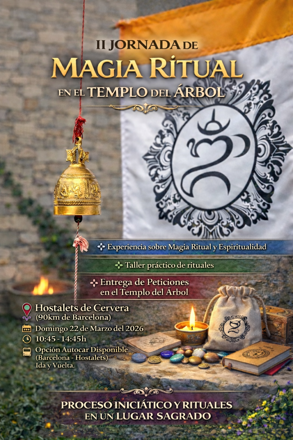 II JORNADA DE MAGIA RITUAL EN EL TEMPLO DEL ÁRBOL