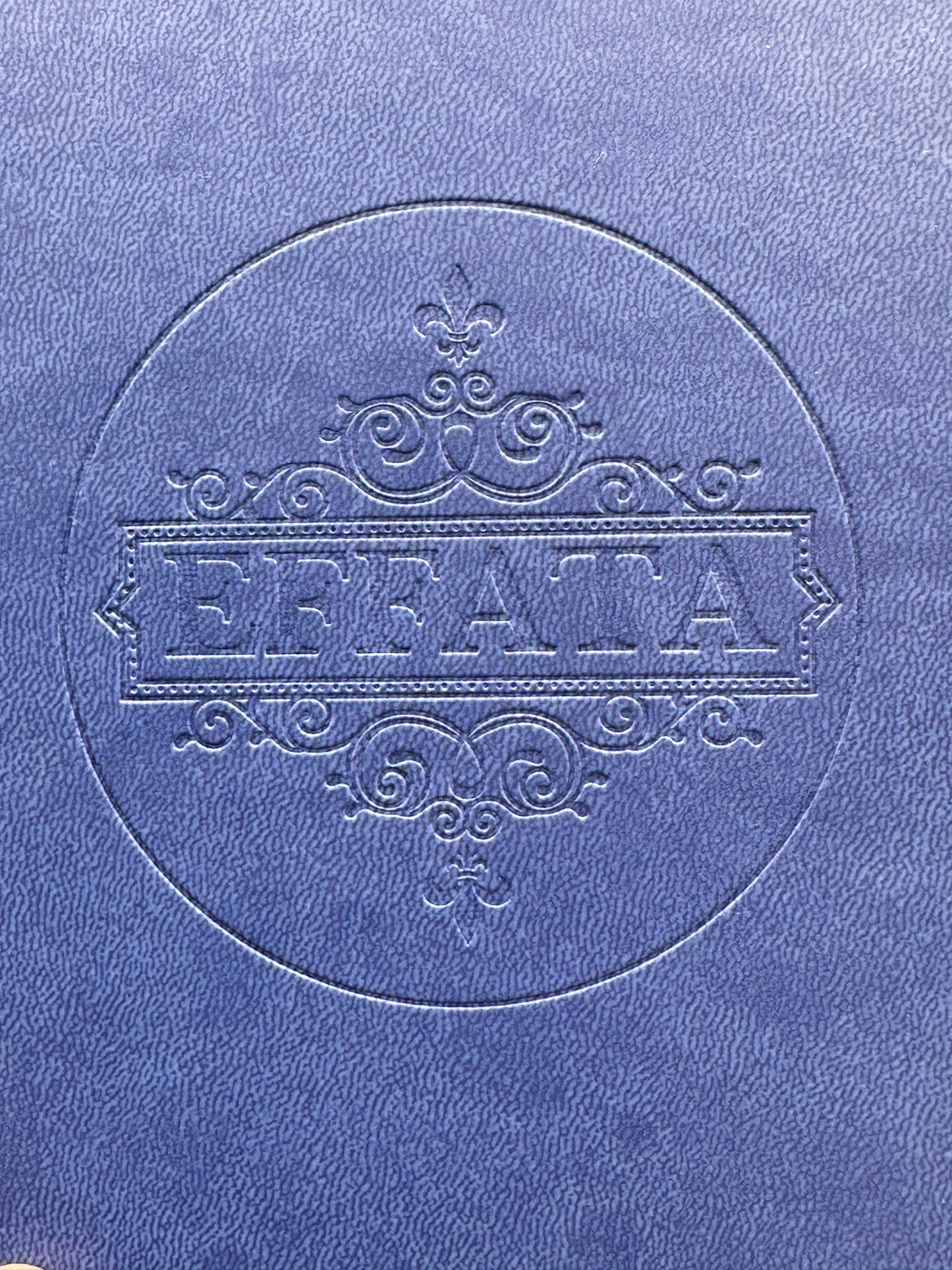 LIBRETA EFFATA - Edición artesanal con la palabra mágica que abre caminos (200 páginas, Piel Vegana)