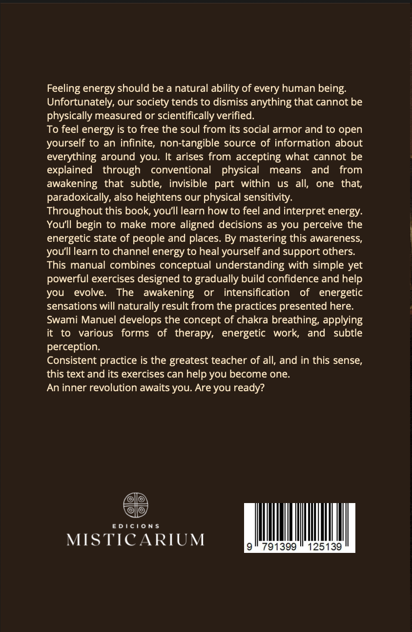 MANUAL PARA SENTIR LAS ENERGÍAS