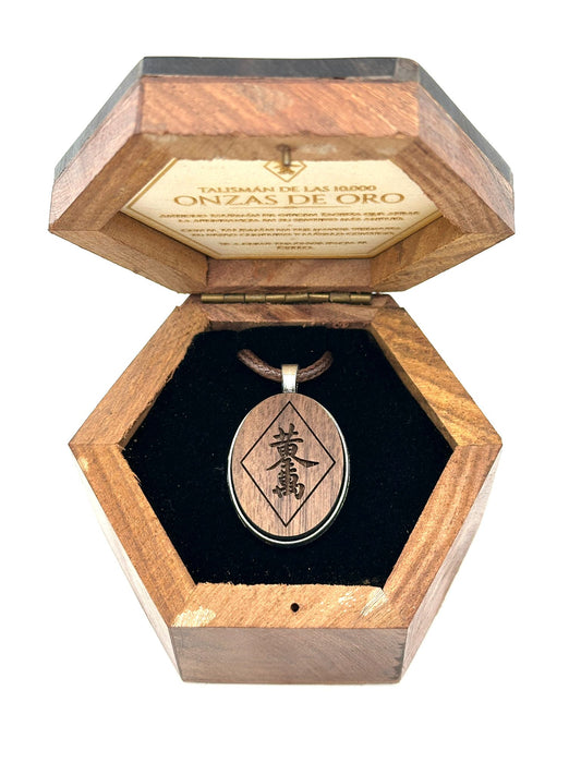 EDICIÓN LIMITADA - COLGANTE TALISMÁN DE LAS 10.000 ONZAS DE ORO