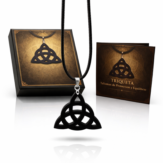 TRIQUETA - Talismán de Protección y Equilibrio