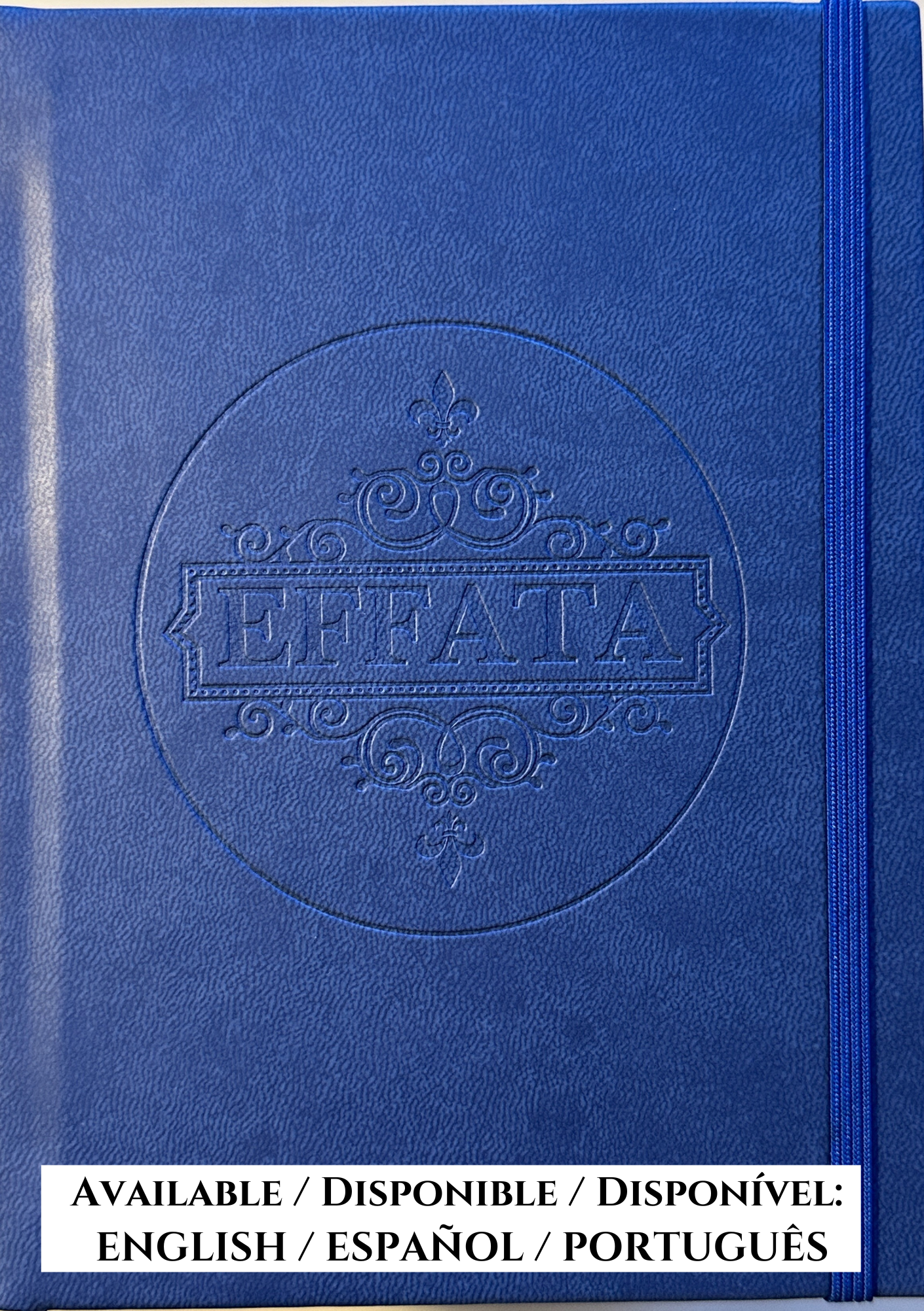 EFFATA NOTEBOOK - Handcrafted edition with the magic word that opens paths (200 pages, Vegan Leather)
