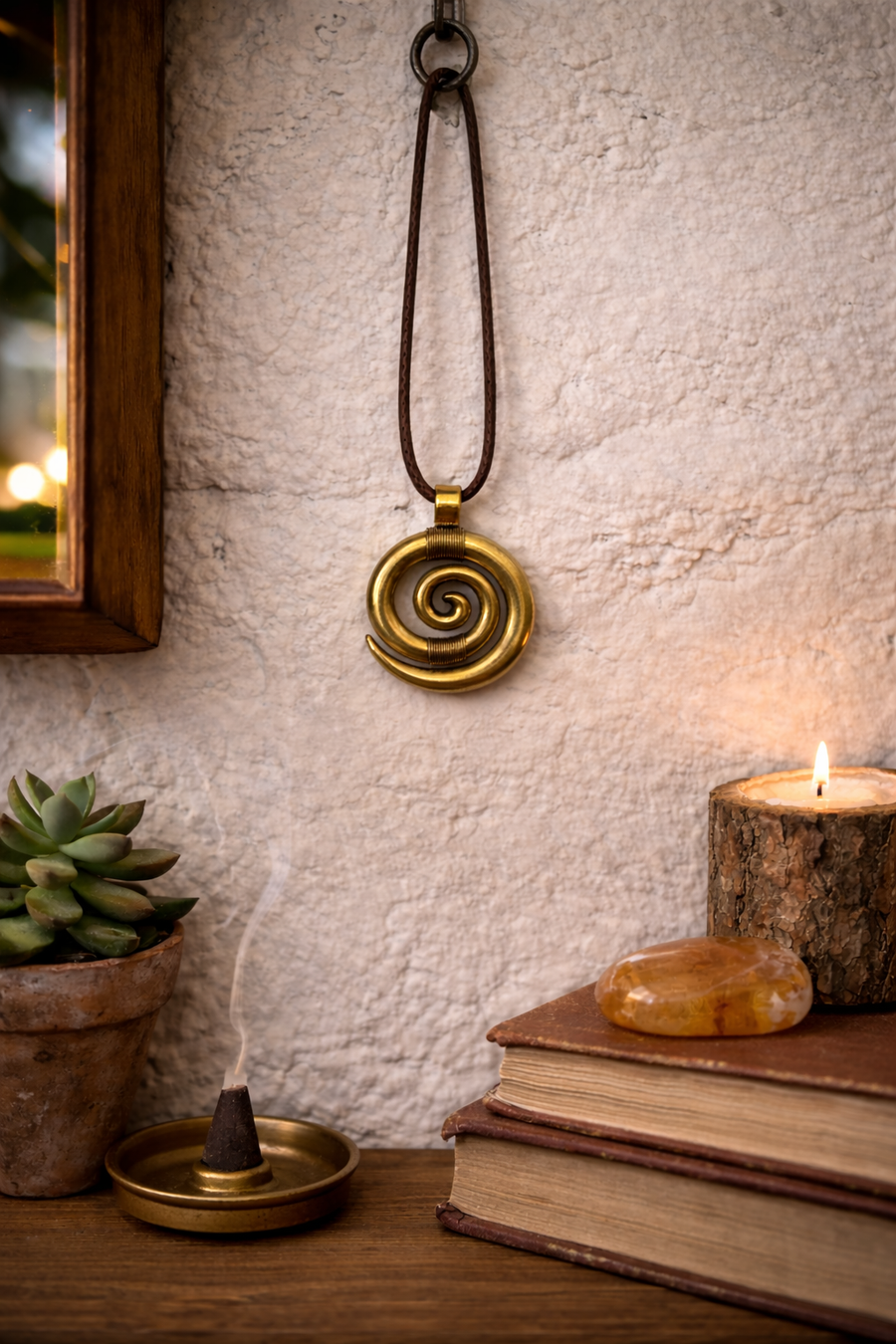 TALISMÁN DE LA ESPIRAL DE LA ABUNDANCIA