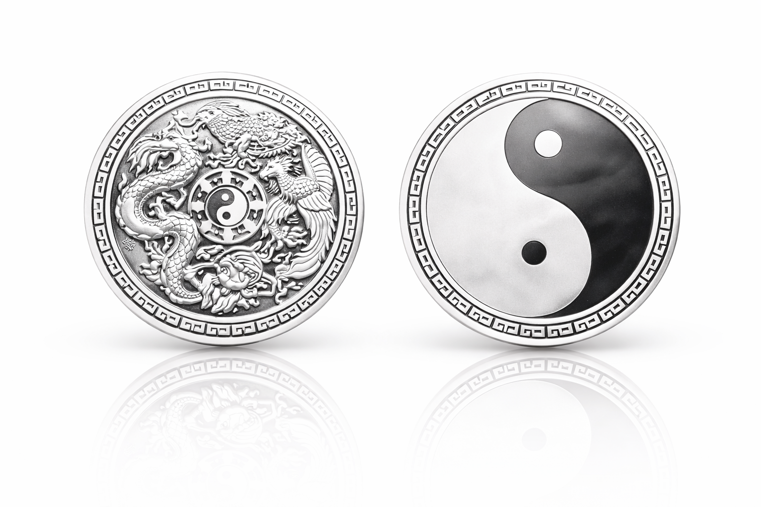 DRAGON AND PHOENIX TALISMAN - Prosperity, balance, and renewal
