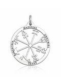 Silver Solomon Talisman - Protective Shield