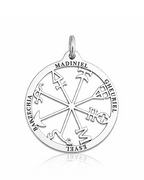 Silver Solomon Talisman - Protective Shield