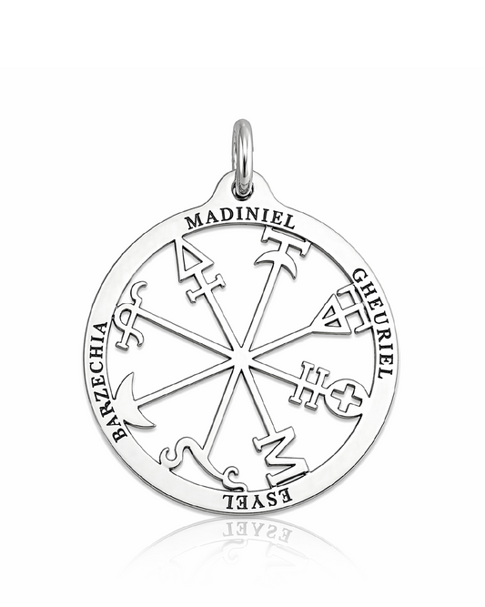 Talismán de Salomón de Plata - Escudo Protector