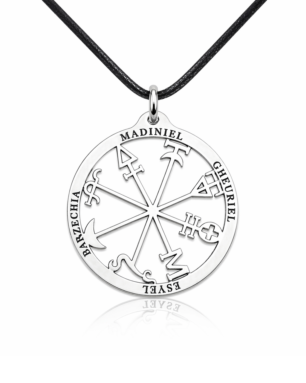 Silver Solomon Talisman - Protective Shield