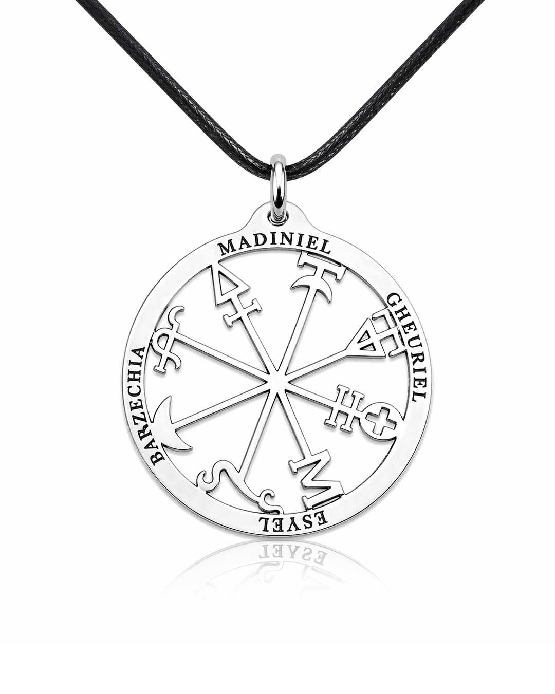 Silver Solomon Talisman - Protective Shield