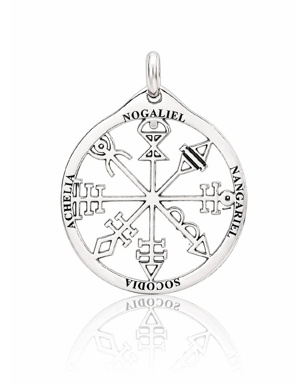 Silver Solomon Talisman - Love
