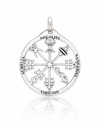 Silver Solomon Talisman - Love