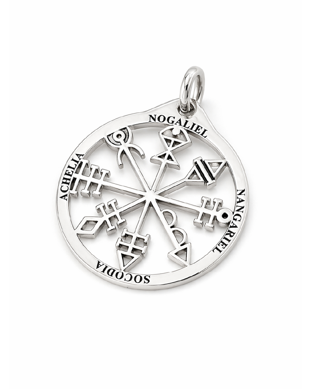 Silver Solomon Talisman - Love