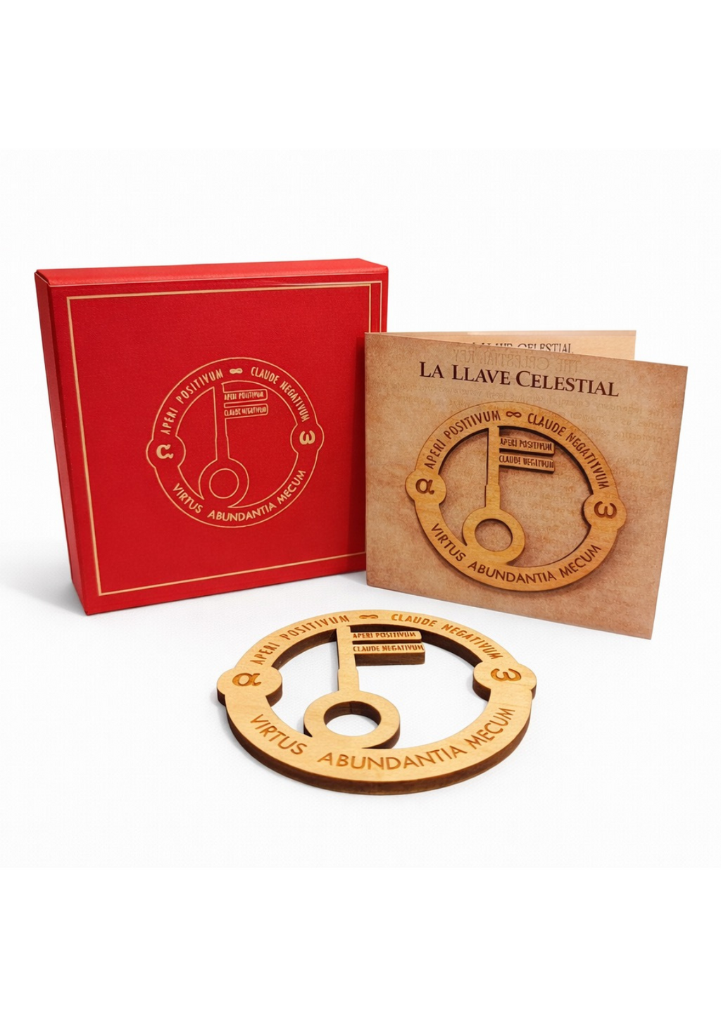 CELESTIAL KEY PLAQUE - TALISMAN OF ABUNDANCE AND PROTECTION