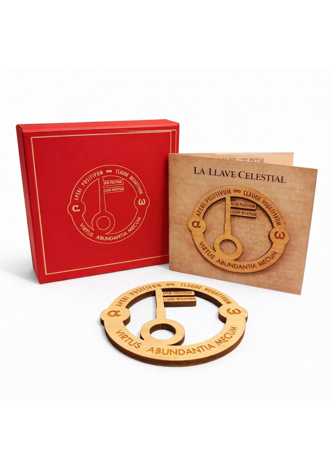 CELESTIAL KEY PLAQUE - TALISMAN OF ABUNDANCE AND PROTECTION