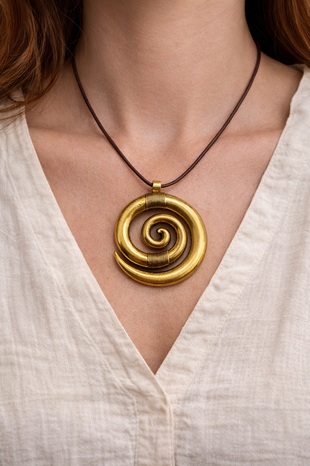 TALISMÁN DE LA ESPIRAL DE LA ABUNDANCIA