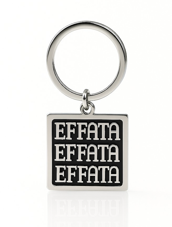 LLAVERO EFFATA EDICIÓN PLATA