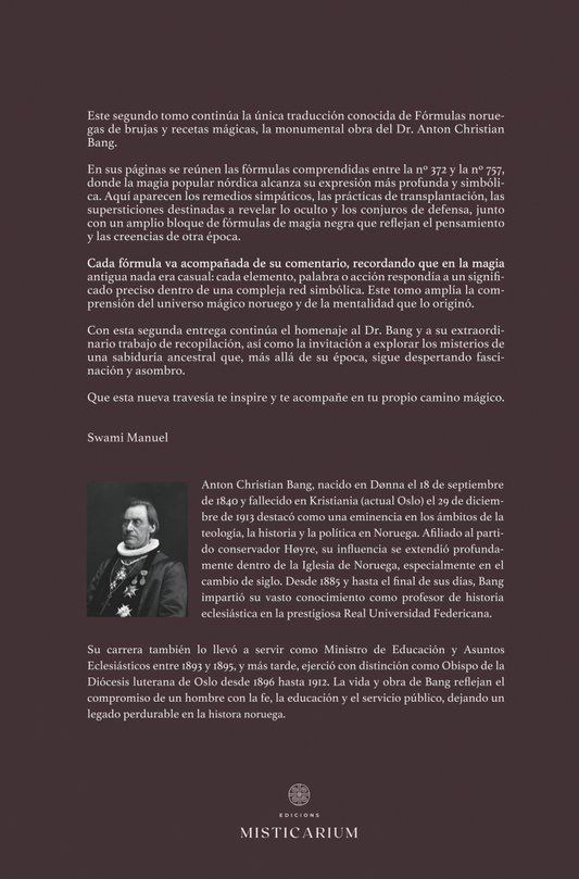 TOMO II - FÓRMULAS DE BRUJAS Y RECETAS MÁGICAS NORUEGAS