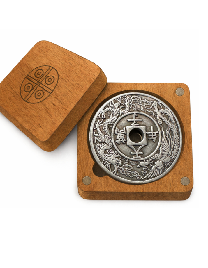 TALISMÁN DEL DRAGÓN Y EL FÉNIX -  Prosperidad, equilibrio y renovación