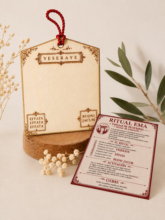 TABLILLA DE PETICIÓN Y MANIFESTACIÓN  - RITUAL EMA