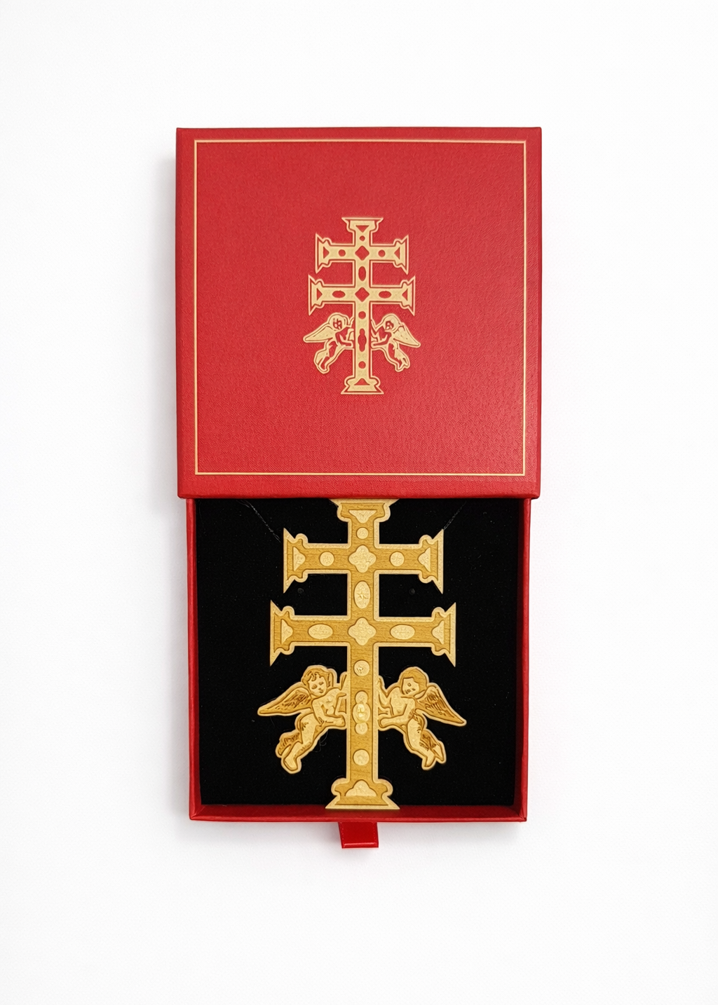 PLACA CRUZ DE CARAVACA - TALISMÁN DE PODER Y PROTECCIÓN