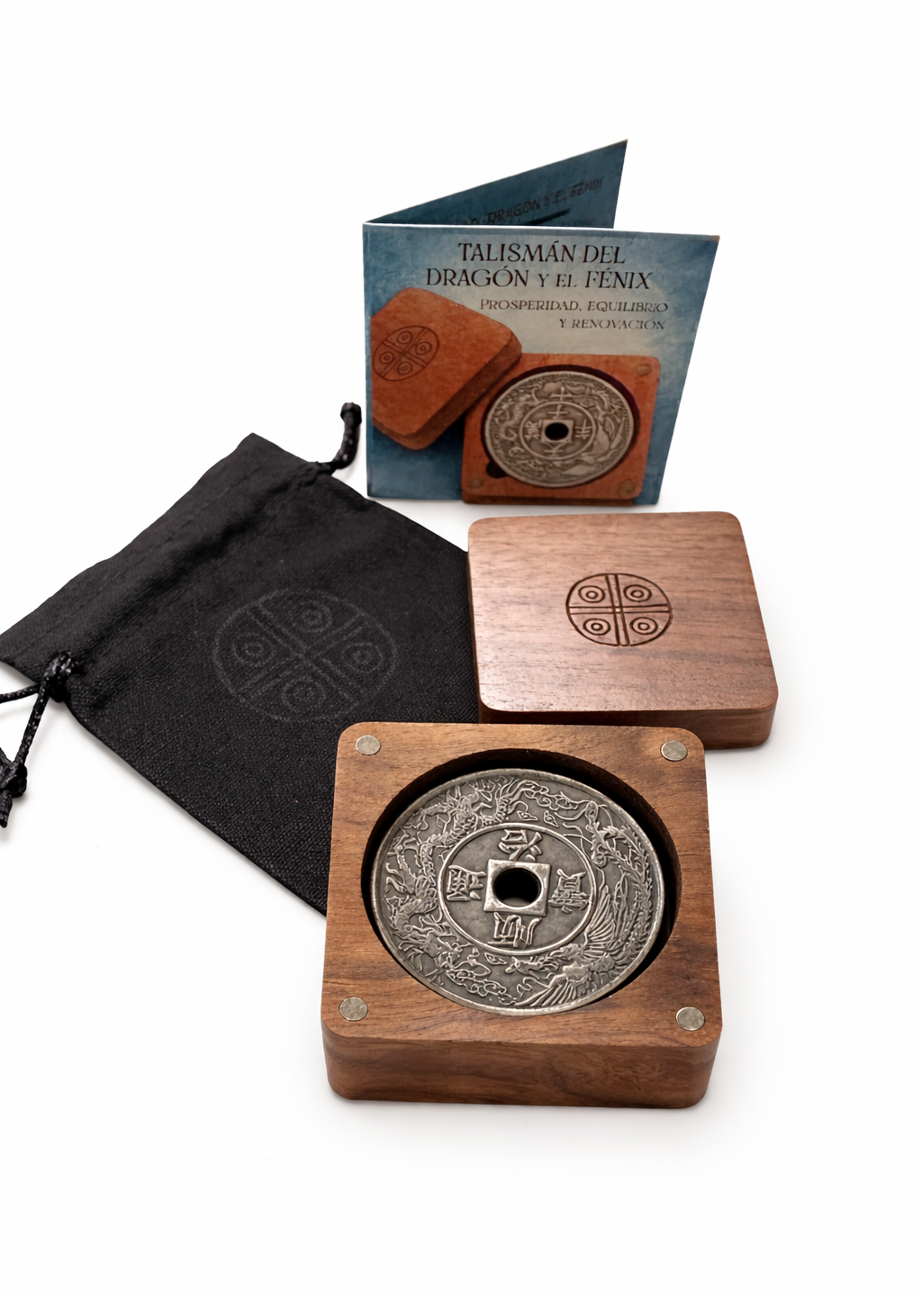 TALISMÁN DEL DRAGÓN Y EL FÉNIX -  Prosperidad, equilibrio y renovación