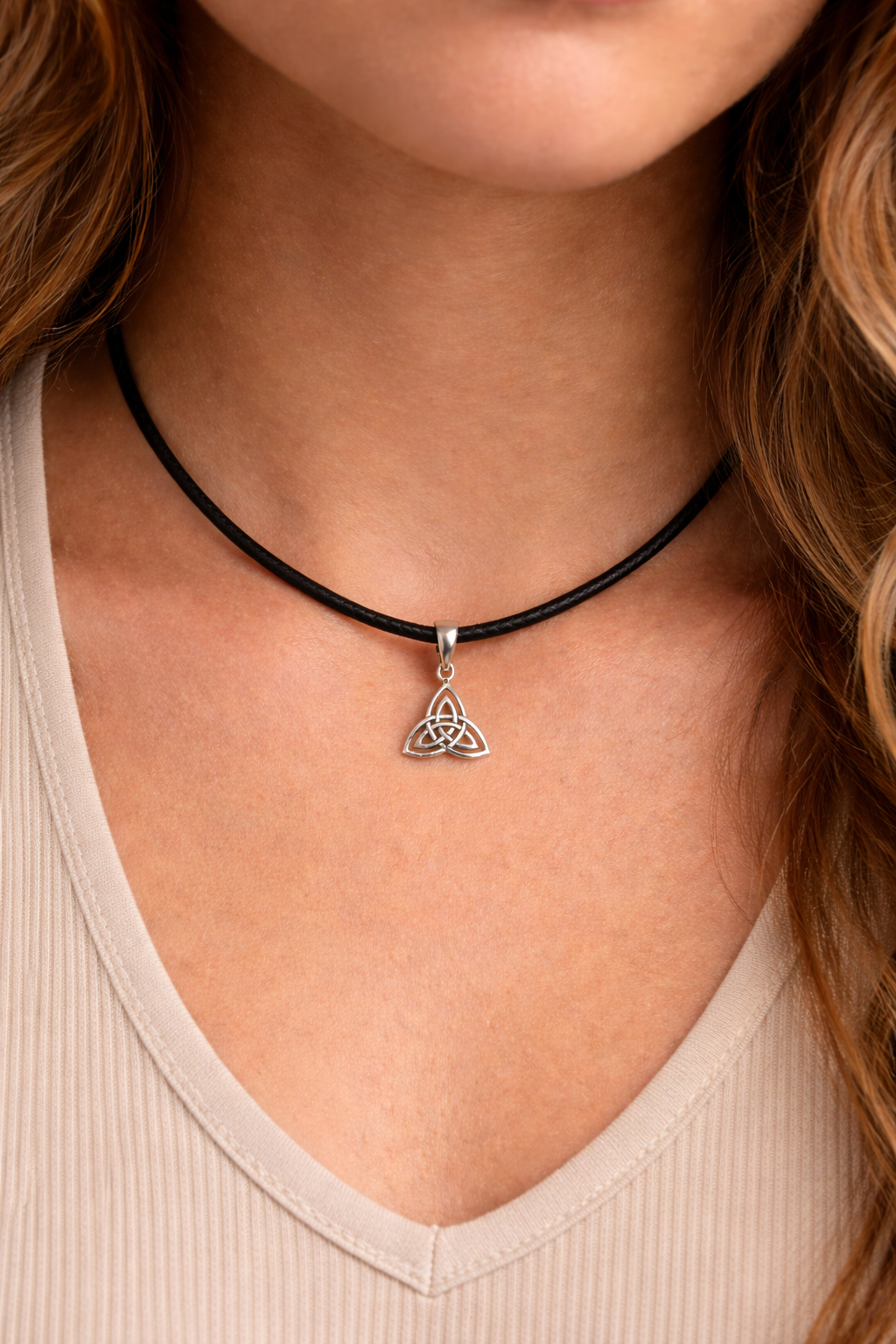 TRIQUETA - Talismán de PLATA - Protección y Equilibrio