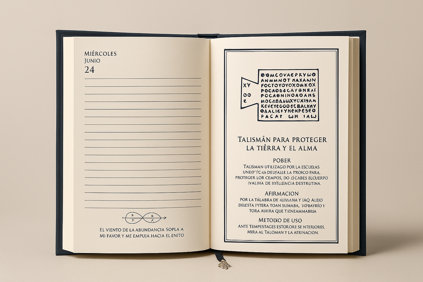 EDICIÓN ESPECIAL RITUALES MAGIAE 2026 - LIBRO/AGENDA CON 53 TALISMANES