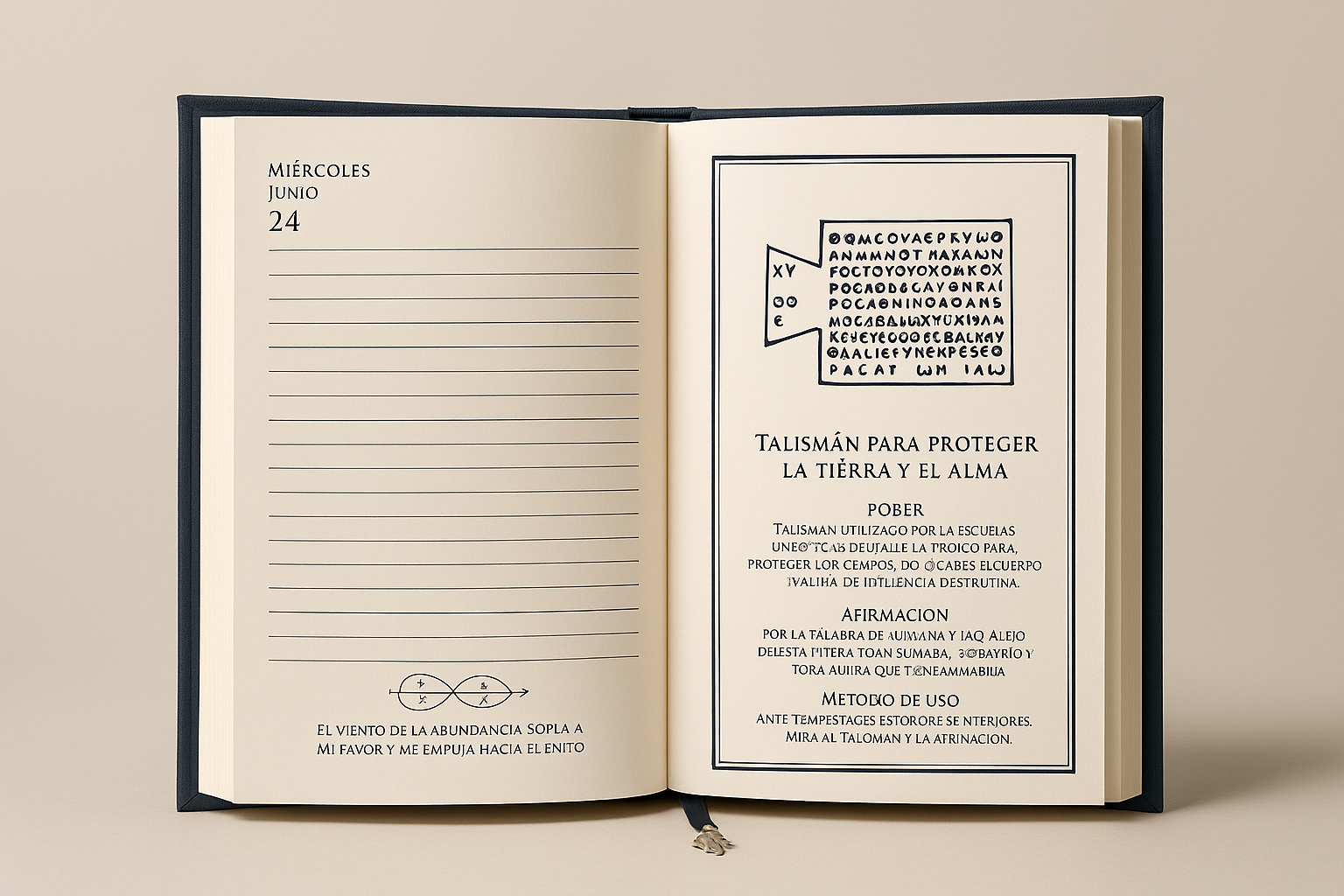 SPECIAL EDITION MAGIAE RITUALS 2026 - BOOK/PLANNER WITH 53 TALISMANS