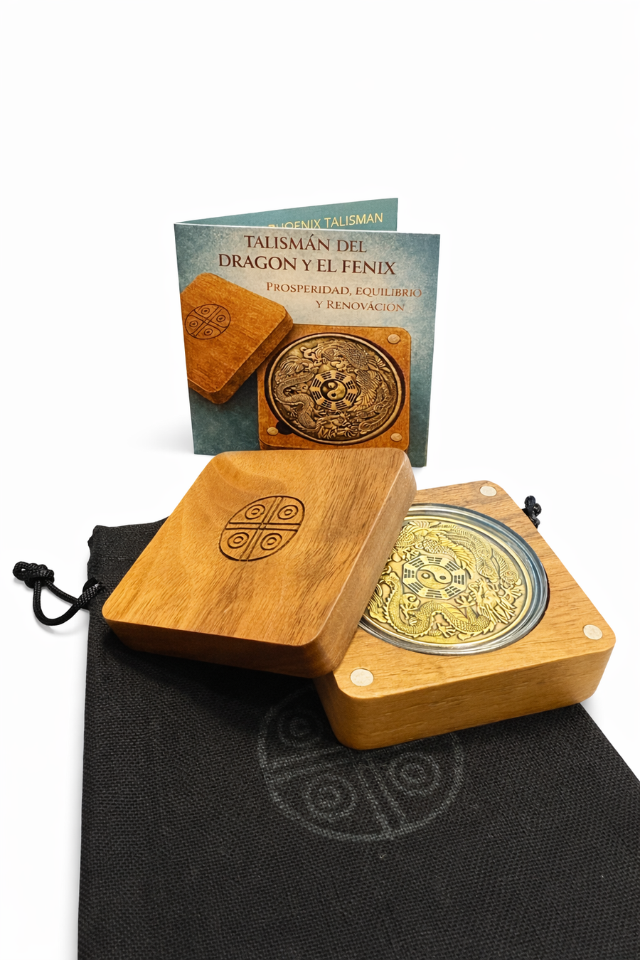 TALISMÁN DEL DRAGÓN Y EL FÉNIX -  Prosperidad, equilibrio y renovación