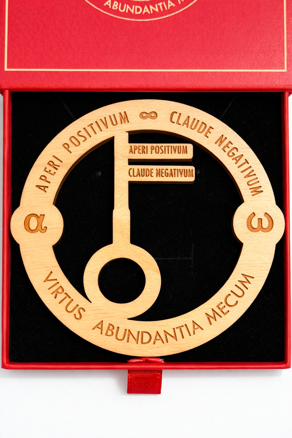 CELESTIAL KEY PLAQUE - TALISMAN OF ABUNDANCE AND PROTECTION