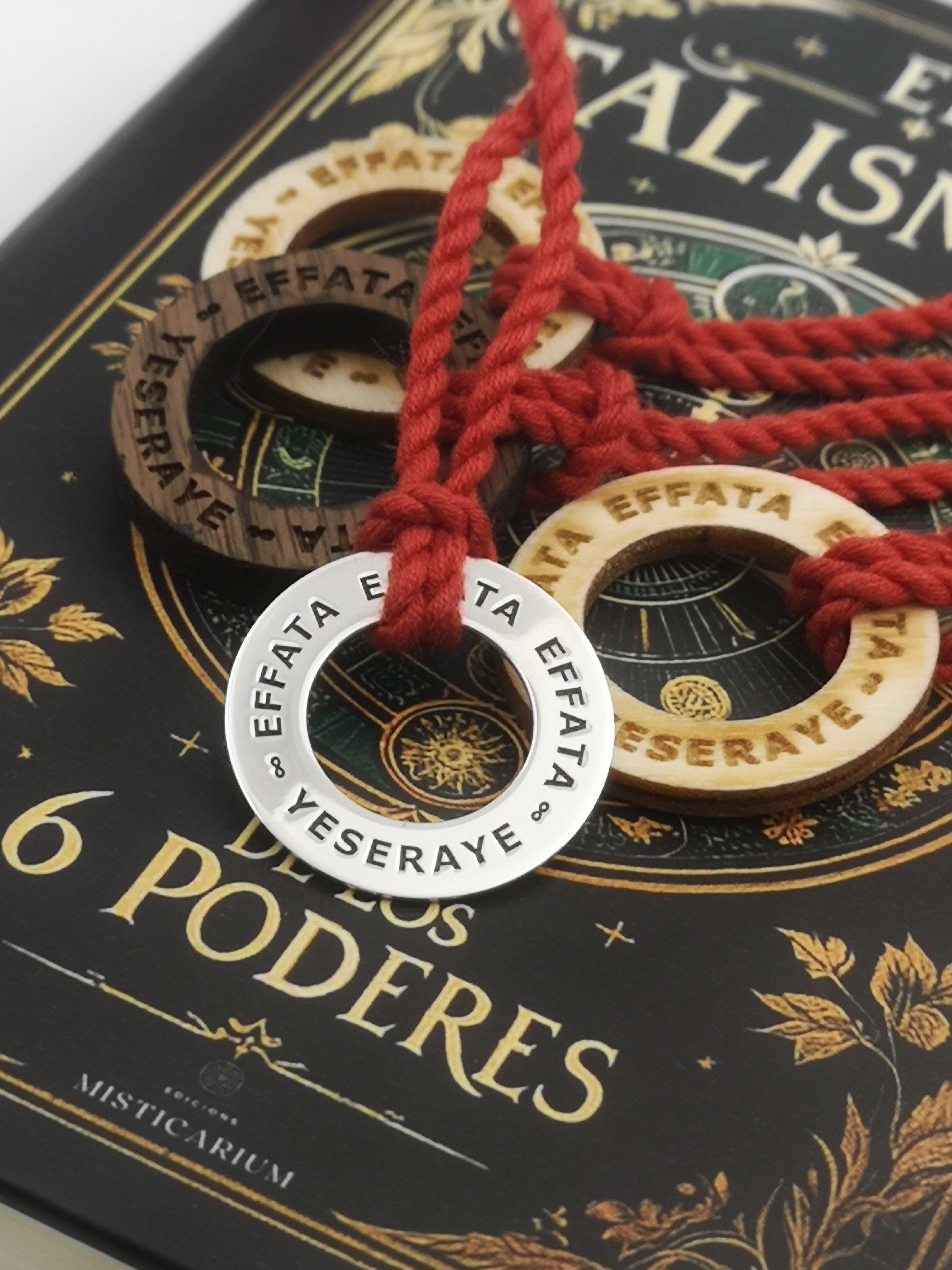 SPECIAL EDITION - THE TALISMAN OF THE 6 POWERS - BOOK + SILVER TALISMAN + 3 TALISMANS