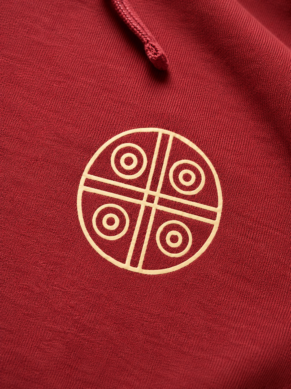 Sudadera Magia Amplificadora HAPPINESS · Burdeos con Capucha · Edición Navidad