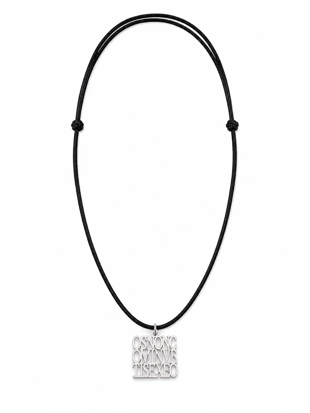 Colgante de Plata 925 · OS NON COMMINUETIS EX EO — Protección y Fortaleza