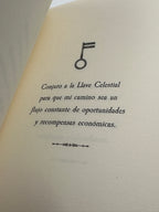 SPECIAL EDITION - THE CELESTIAL KEY - BOOK + SILVER TALISMAN + 3 TALISMANS