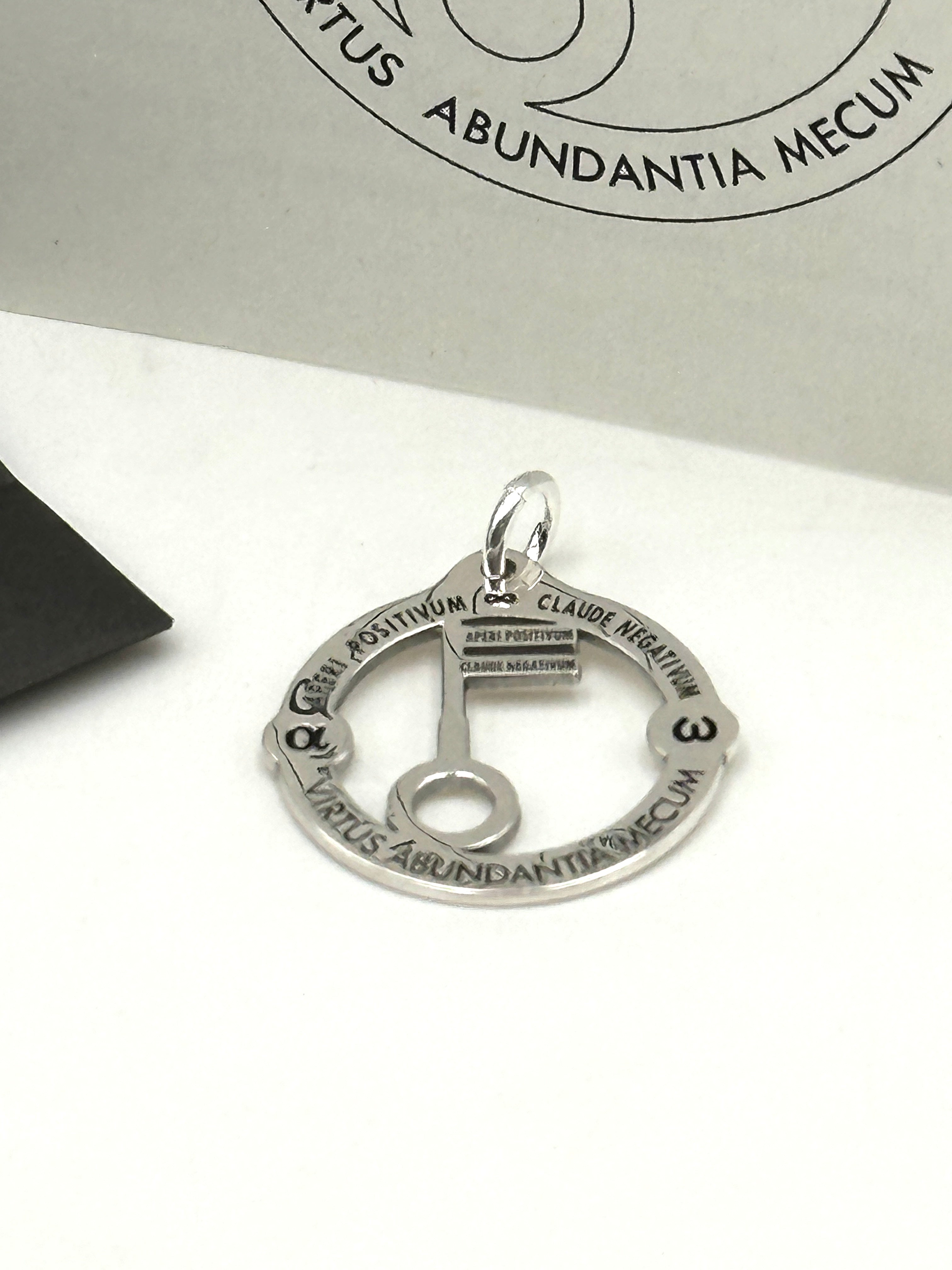 CELESTIAL KEY SILVER TALISMAN