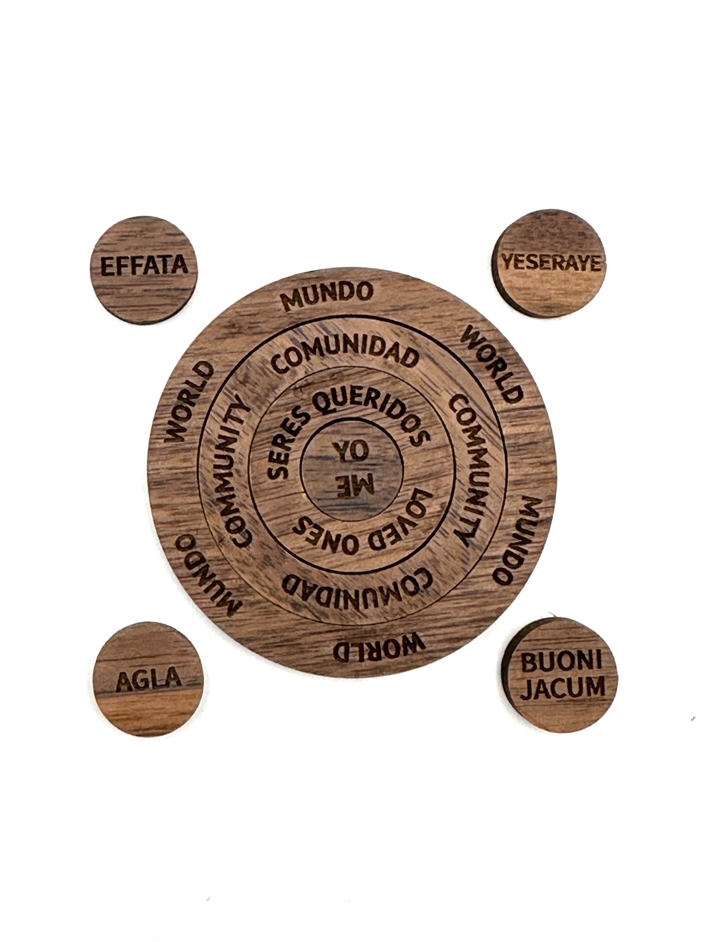 THE MANDALA OF THE SELF AND THE WORLD - THE FOUR CIRCLES