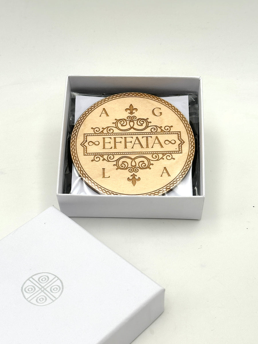 PLACA EFFATA - AGLA - ABUNDANCIA Y PROTECCIÓN