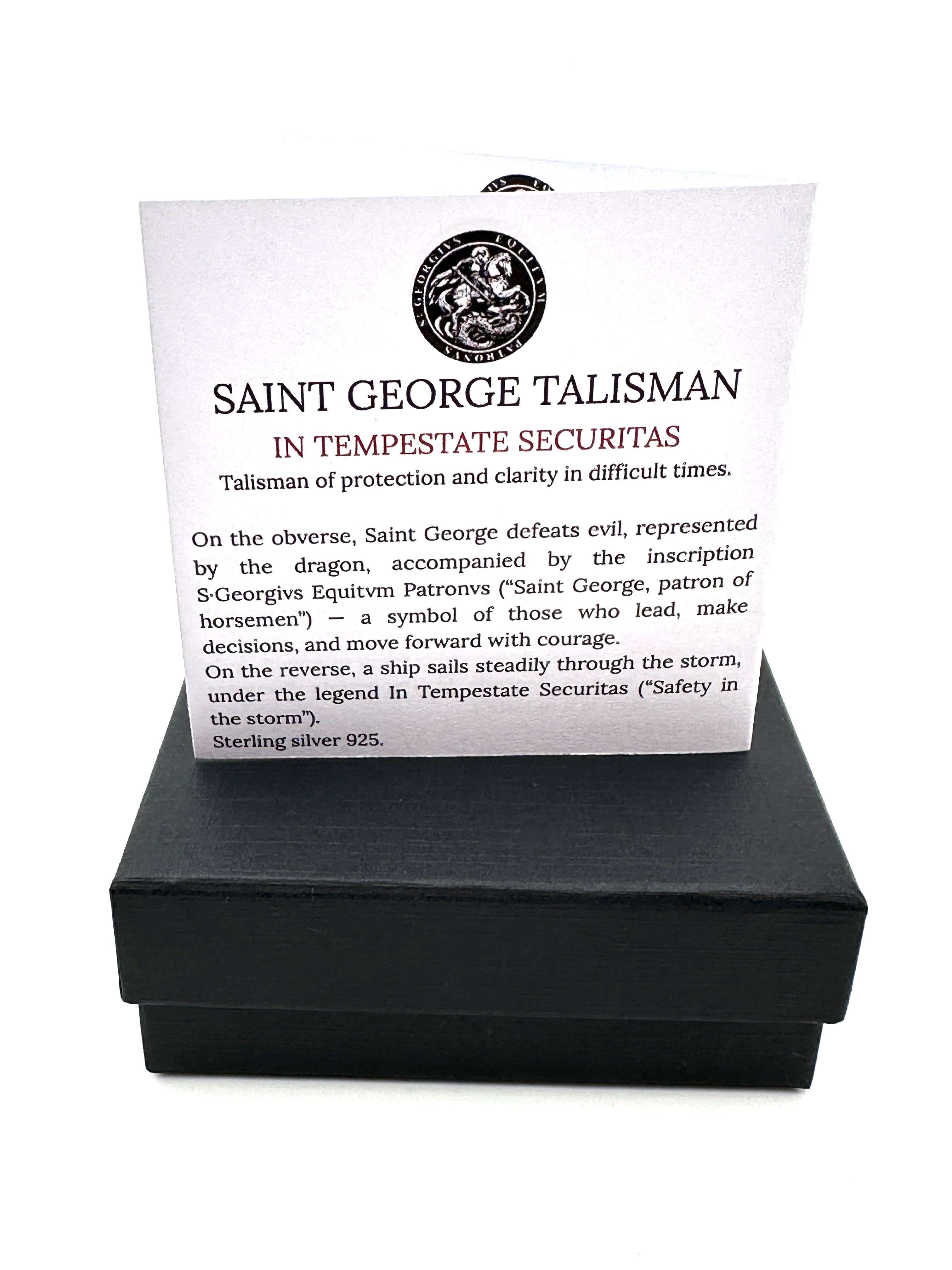 SAINT GEORGIUS - SAINT GEORGE - SANT JORDI TALISMAN