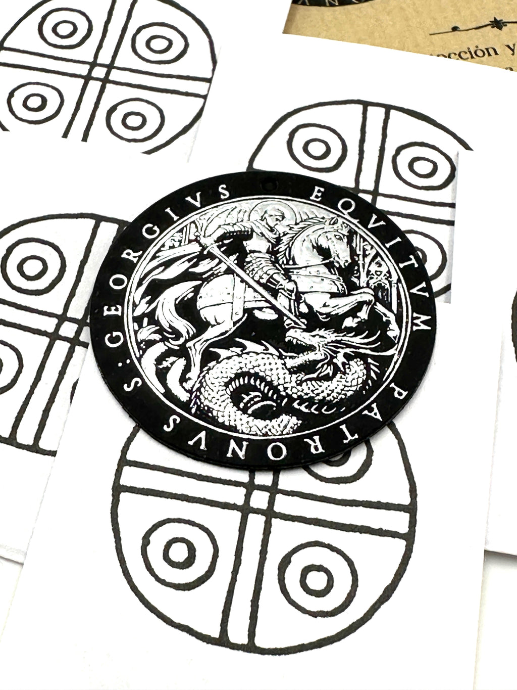 TALISMANES DE SAN JORGE PARA TOMAR BUENAS DECISIONES Y PROTEGER - 6 TALISMANES
