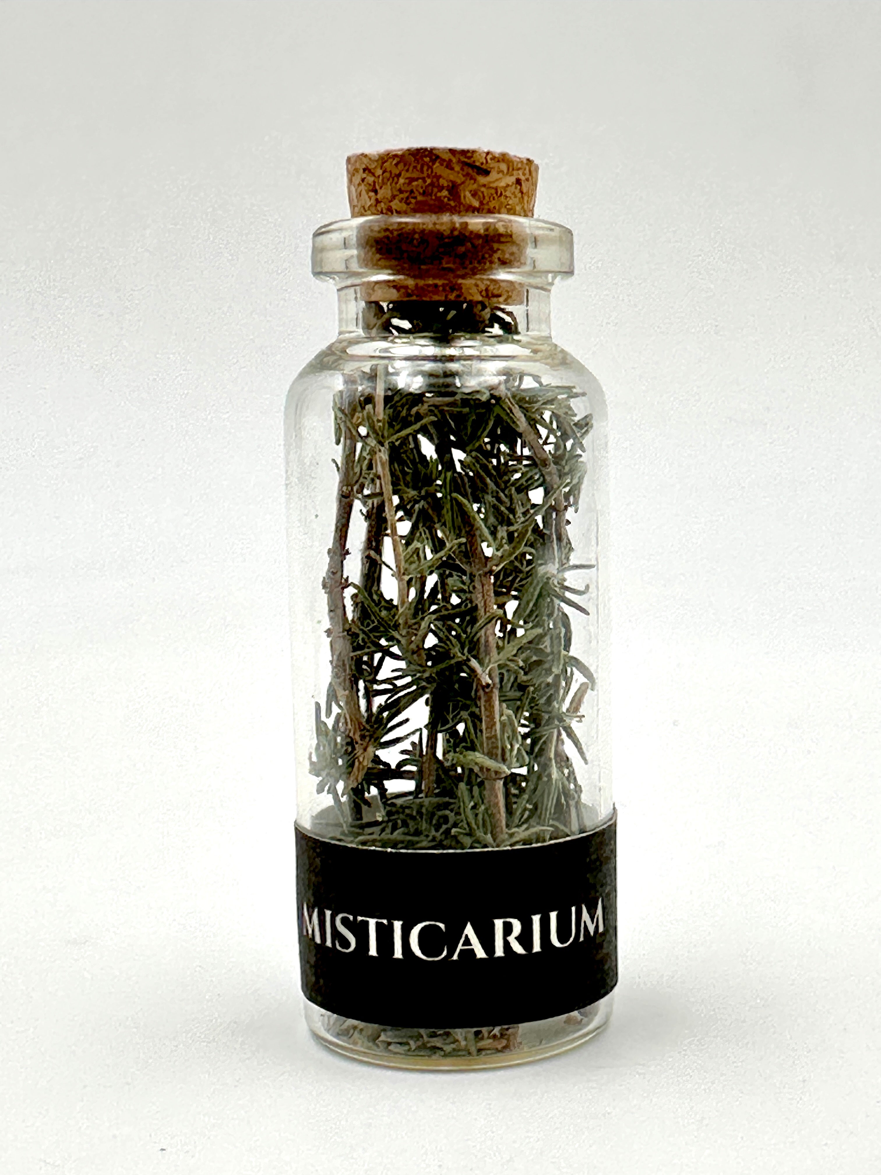 SHAMANIC DREAM QUARTZ WITH SILVER AND THYME