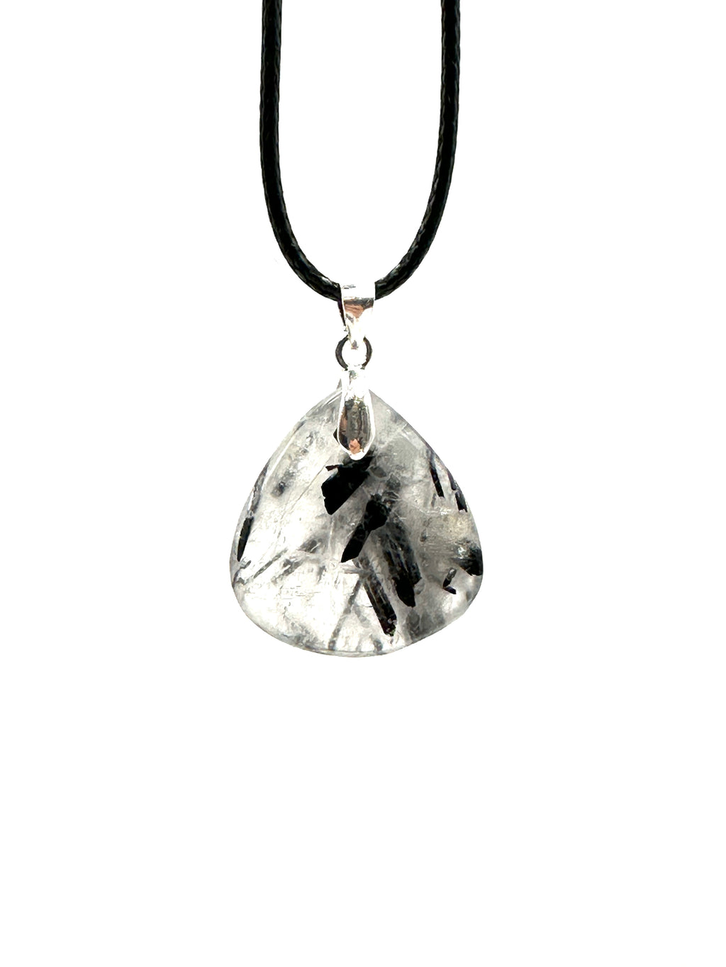 TOURMALINE QUARTZ + "HAY FROM THE BED OF THE VIRGIN MARY"