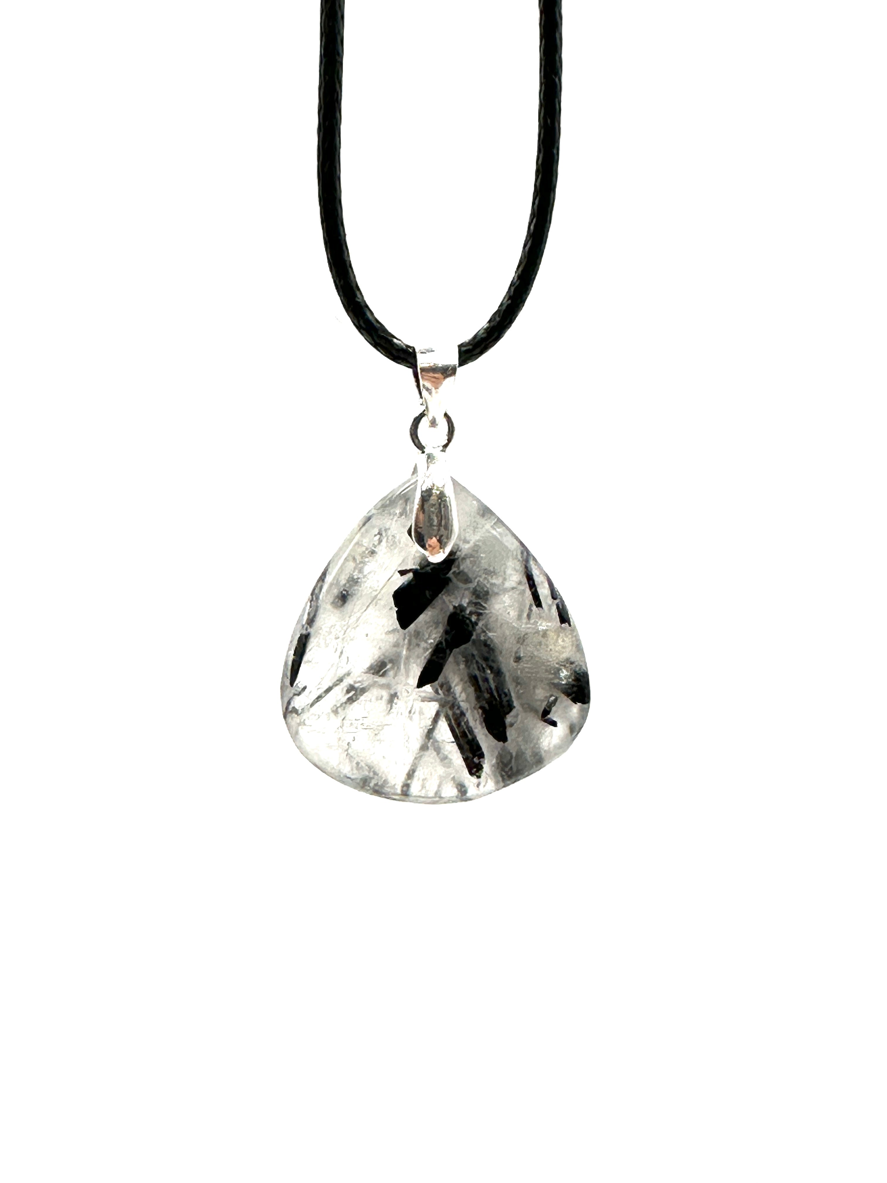 TOURMALINE QUARTZ + "HAY FROM THE BED OF THE VIRGIN MARY"