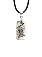 TOURMALINE QUARTZ + "HAY FROM THE BED OF THE VIRGIN MARY"