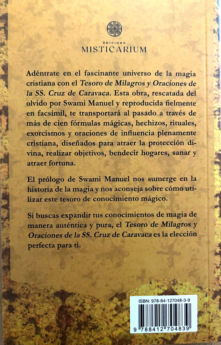 MAGIA CRISTIANA - Tesoro de Milagros y Oraciones de la SS. de CARAVACA - ANÓNIMOS