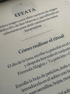 LIBRETA DE LOS RITUALES DE LAS 25 LUNAS - Libro de hojas de peticiones para rituales a la luna.