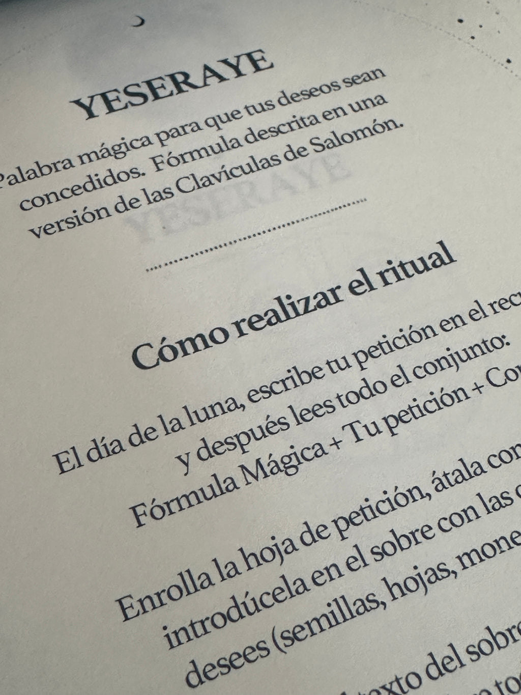CONJUNTO PARA REALIZAR 25 RITUALES CON PALABRAS MÁGICAS A LUNAS LLENAS Y NUEVAS
