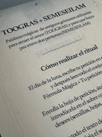 CONJUNTO PARA REALIZAR 25 RITUALES CON PALABRAS MÁGICAS A LUNAS LLENAS Y NUEVAS