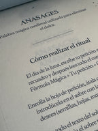 LIBRETA DE LOS RITUALES DE LAS 25 LUNAS - Libro de hojas de peticiones para rituales a la luna.